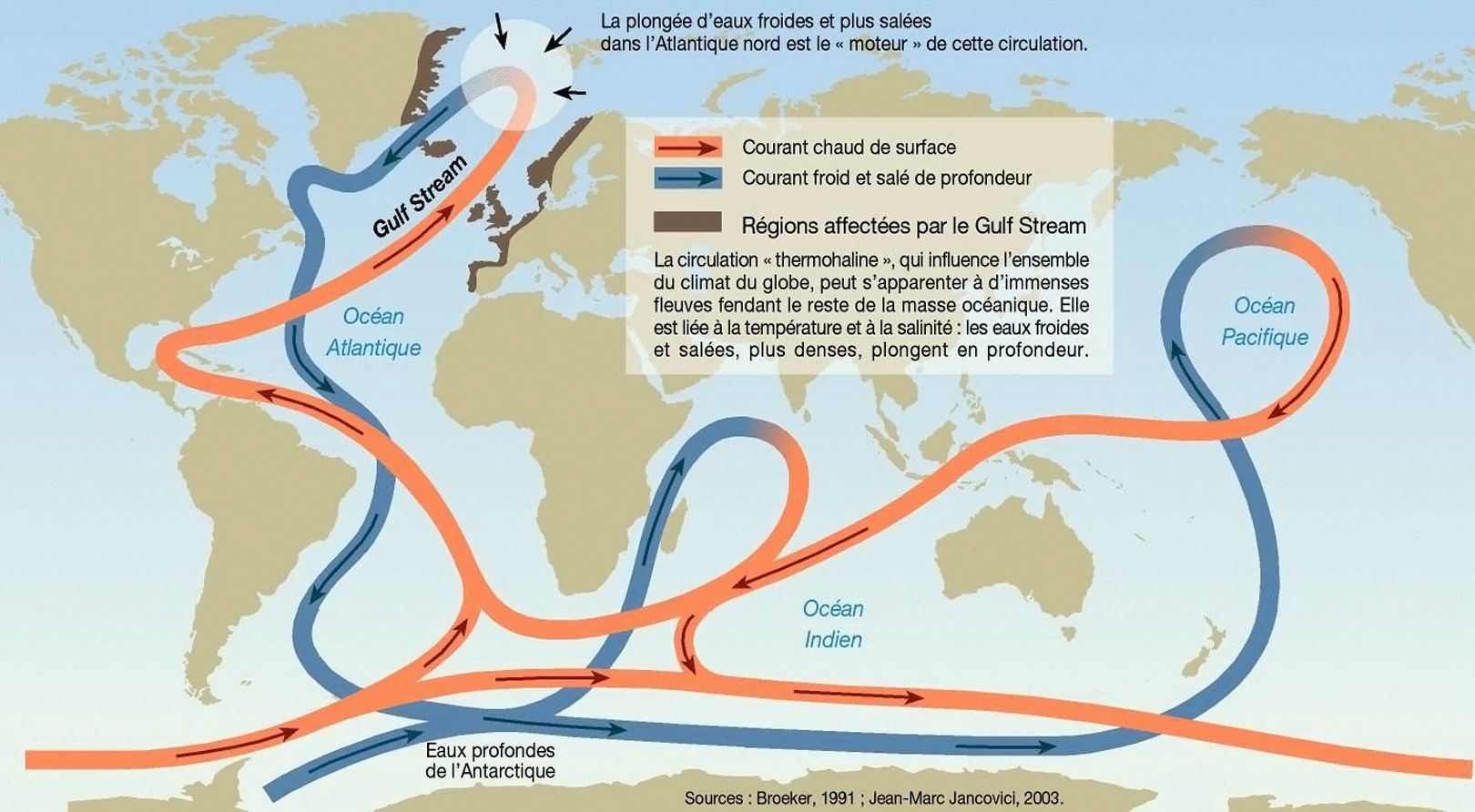 Теплое течение европы. Гольфстрим и Северо-атлантическое течение. Гольфстрим течения Атлантического океана. Гольфстрим и Северо атлантическое течение на карте. Гольфстрим и Лабрадорское течение на карте.