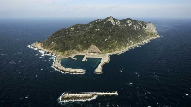 Île japonaise d'Okinoshima