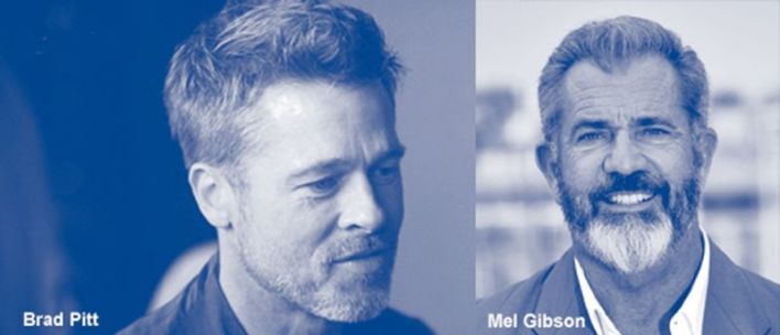 Brad Pitt &amp; Mel Gibson
