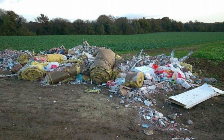 Dépôts sauvages d'ordures