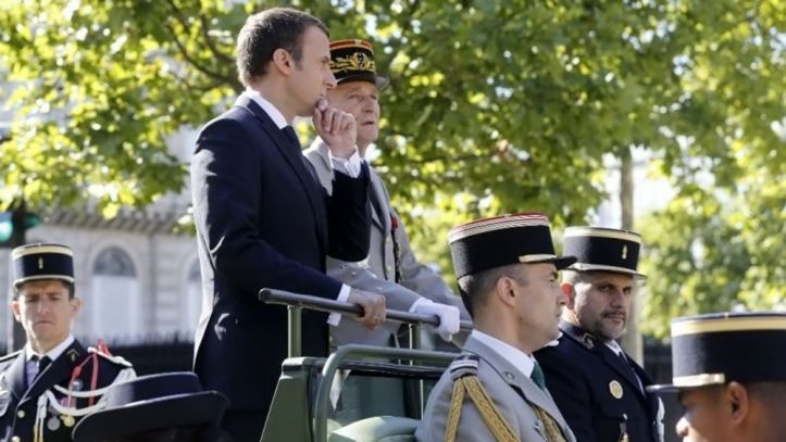 Emmanuel Macron et le général Pierre de Villiers