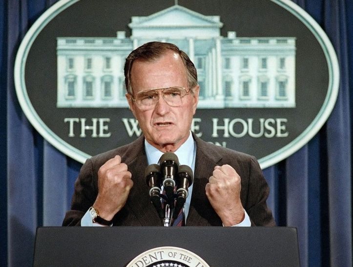 President George HW Bush - 1