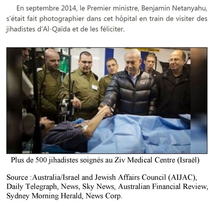Jihadistes soignés au Ziv Medical Centre (Israël - 2014)